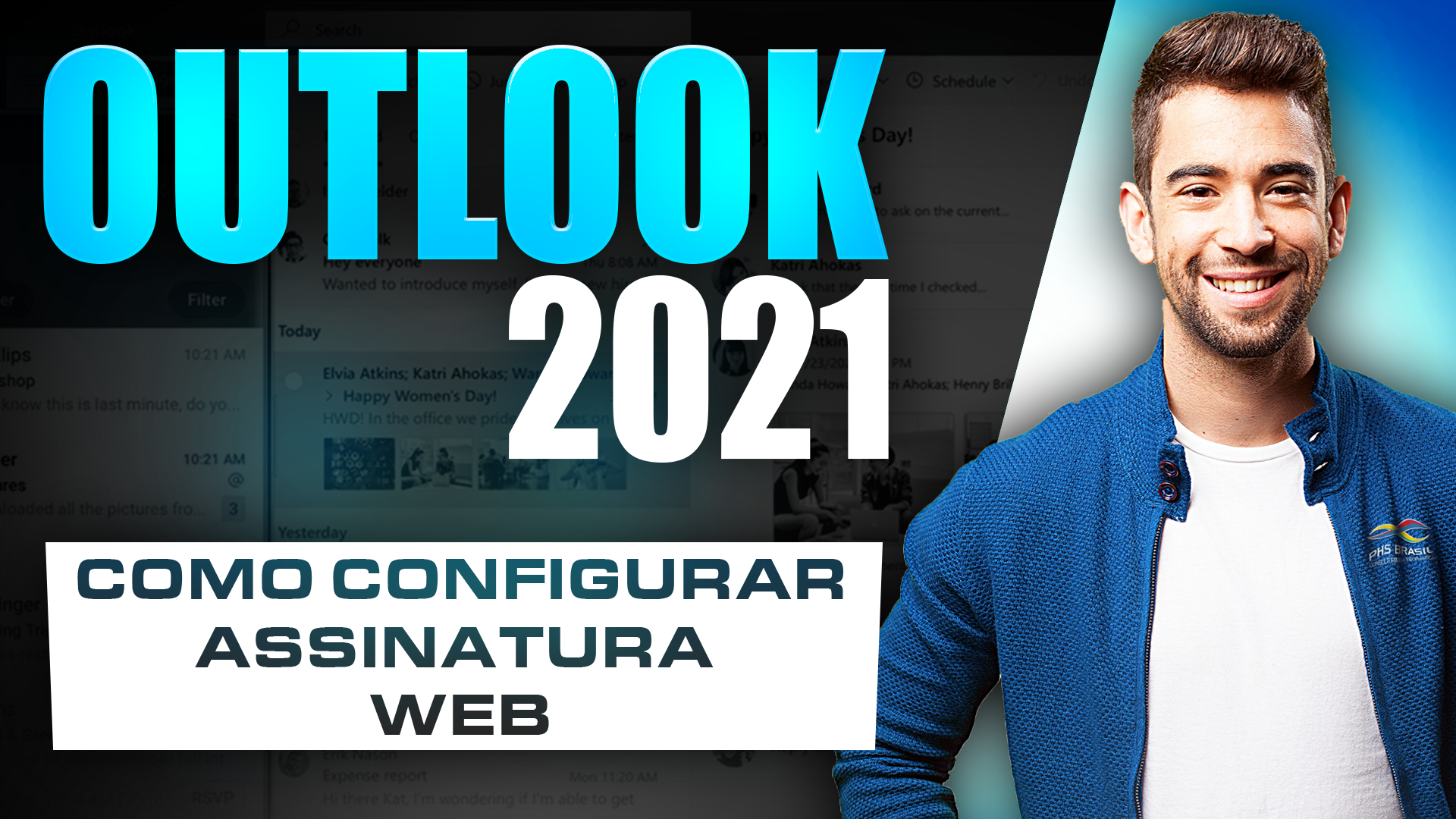 [Como configurar sua assinatura de e-mail no Outlook WEB através do navegador no seu computador?]