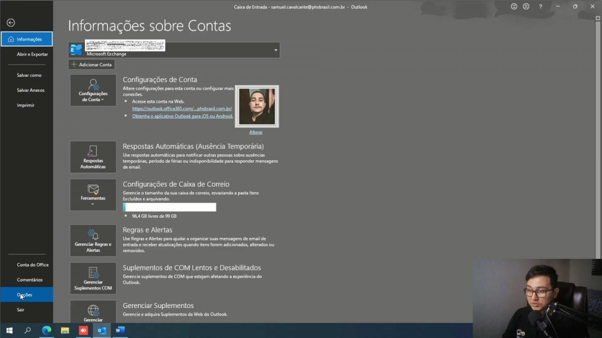 Como configurar sua assinatura no Microsoft Outlook localmente no seu computador?