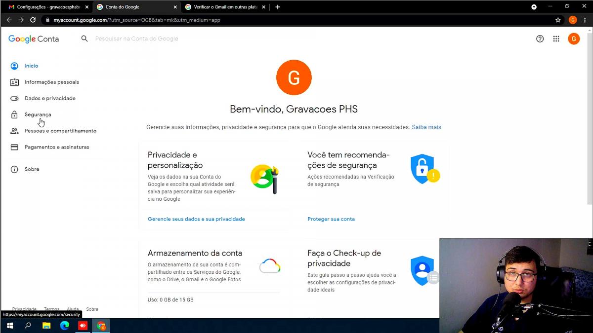 COMO CONFIGURAR EMAIL POP?