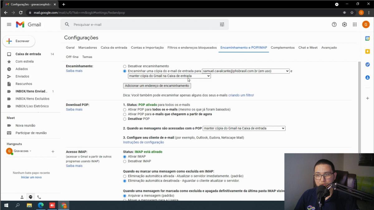 COMO FAZER REDIRECIONAMENTOS DE E-MAILS NO GMAIL?